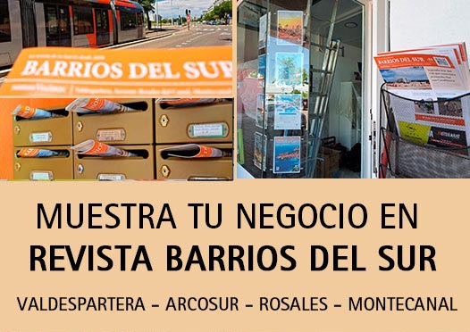 La revista Barrios del Sur nº 54 ya está en los barrios del Distrito Sur